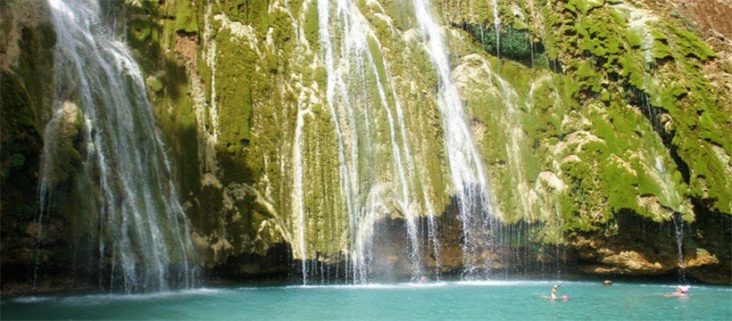 Waterfall El Limon - 30 Kilometers away from Puerto La Palma.